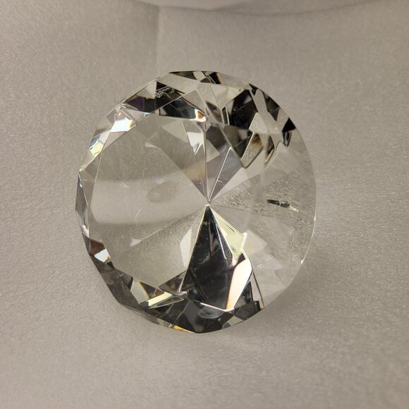 Crystal Diamond Shape Paperweight - Picture 10 of 12